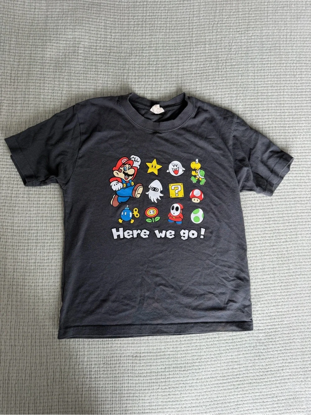 Vintage Japanese Video game-themed baby tee